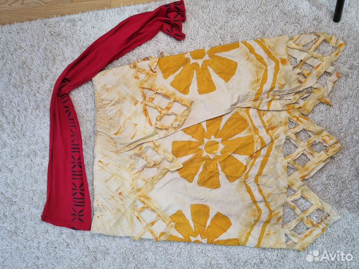 Костюм Моаны взрослый. Гавайский костюм