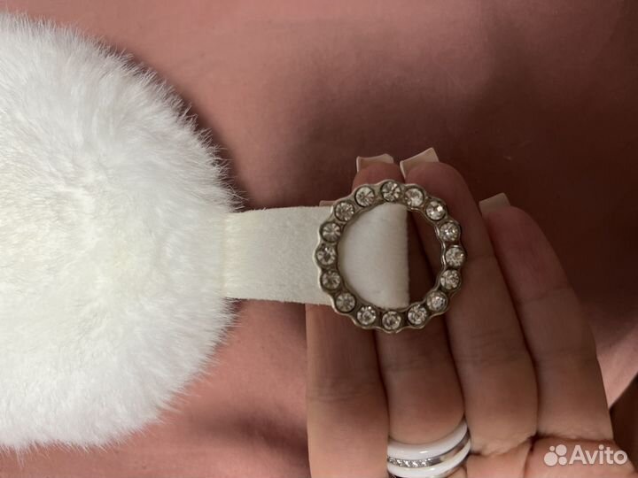 Шапка ушанка зимняя женская