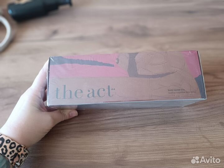 Скраб для тела the act