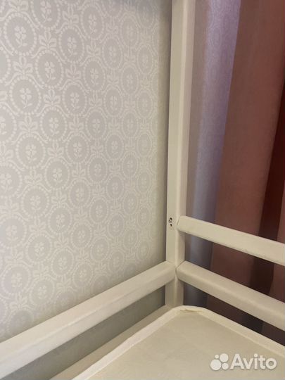 Двухъярусная кровать домик бу с матрасами