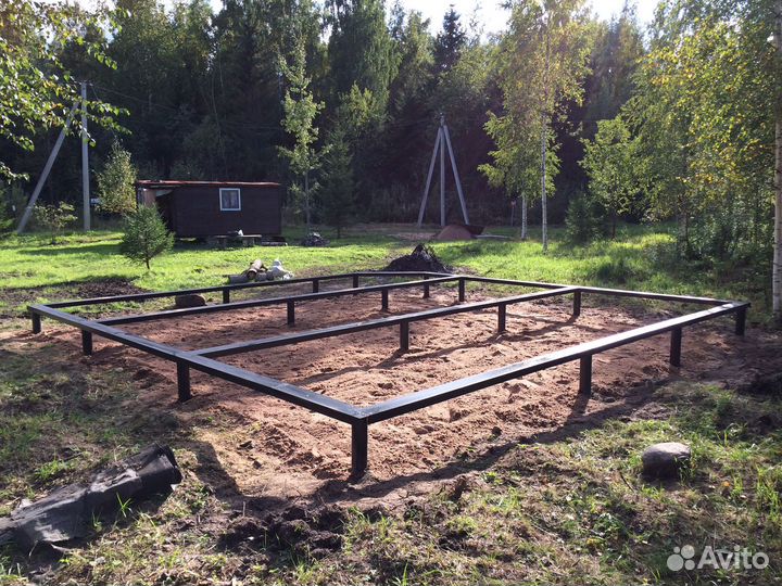 Винтовые сваи, геошурупы под ключ