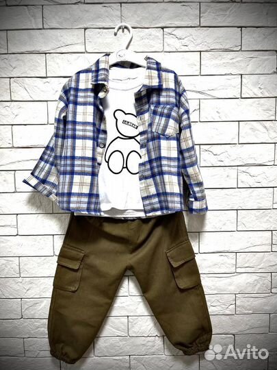 Костюм тройка для мальчика 110