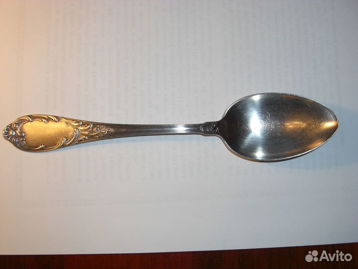 Мельхиор чайные ложки Латвия разные винтаж