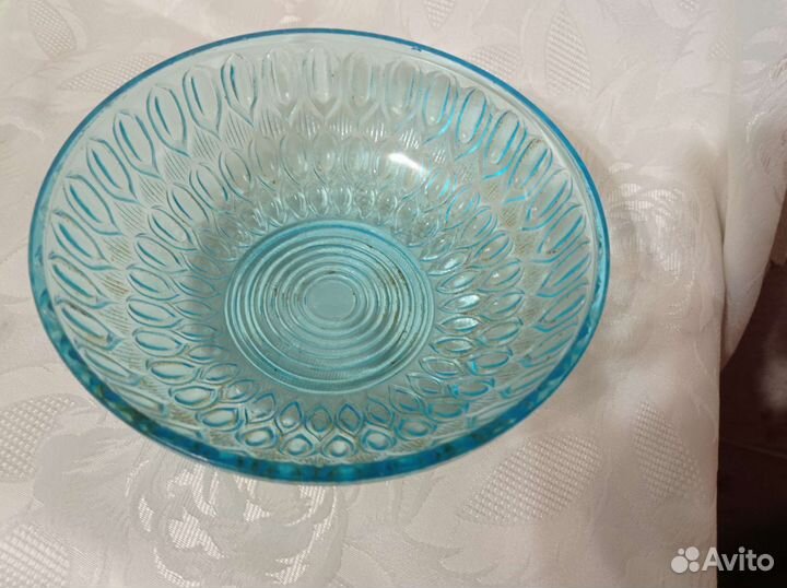 Винтажное цветное стекло СССР