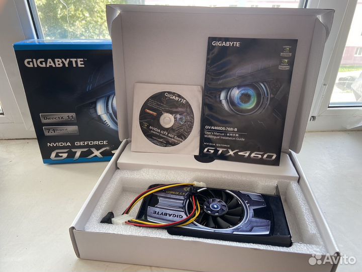 Видеокарта Nvidia Geforce GTX 460