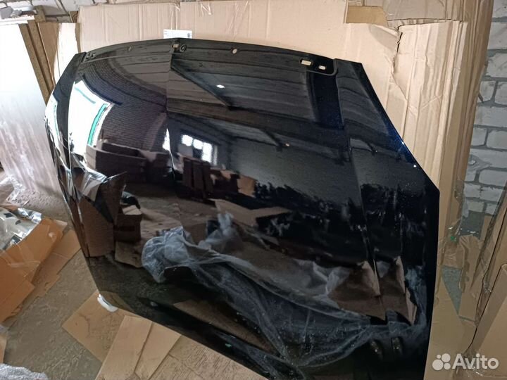 Капот приора цвет Космос (сине - черный) 665