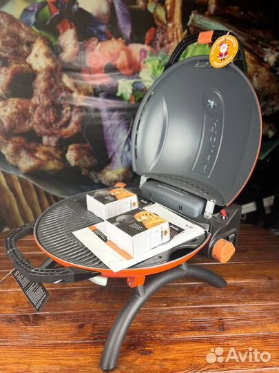Мобильный газовый гриль переносной