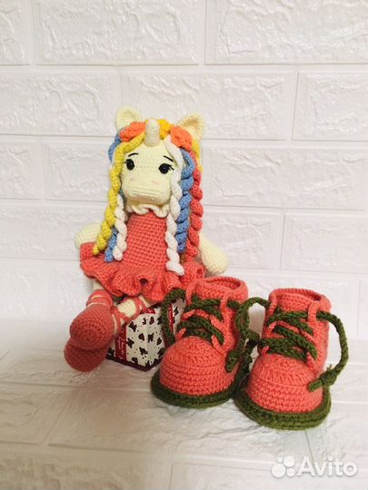 Вязанные игрушки ручной работы