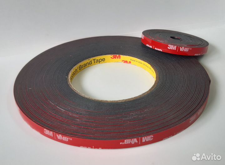 Скотч 3М суперсильный VHB 5952 черный 8мм