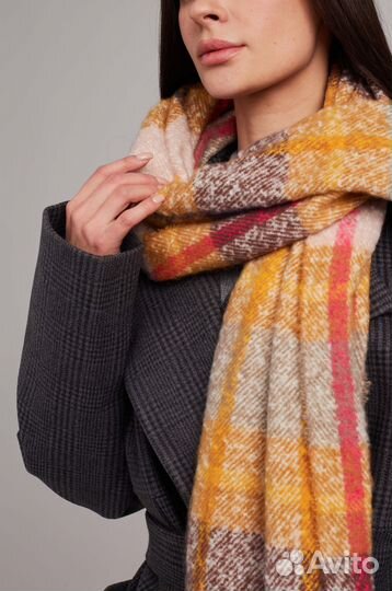 Палантин шарф женский теплый платок