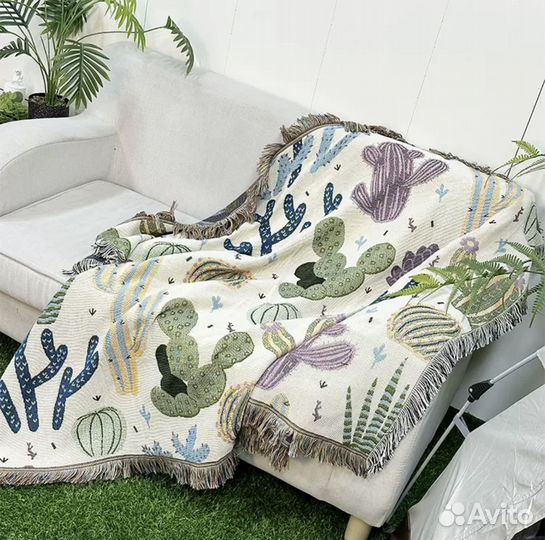 Плед покрывало коврик