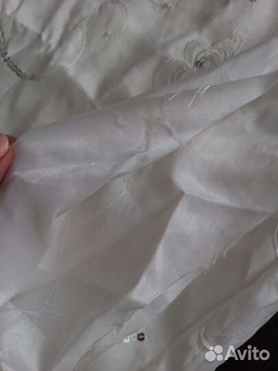 Отрез ткани нарядная тафта