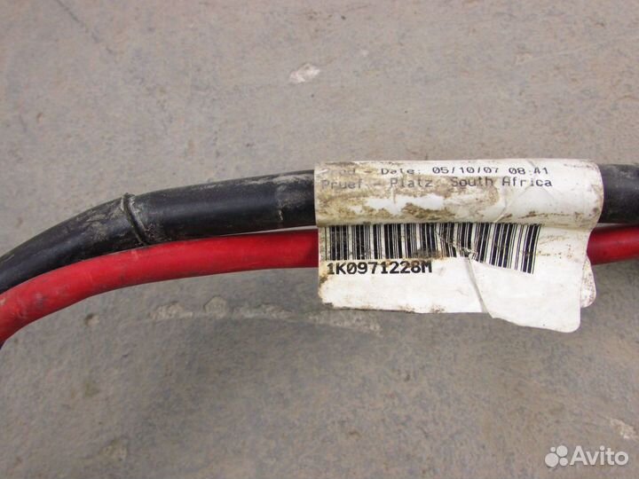 Клемма акб плюс VW Passat B6