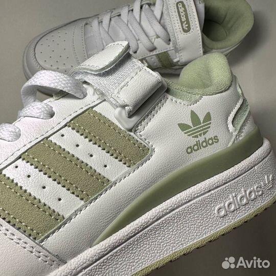 Кроссовки Adidas Forum low LUX кожа новые