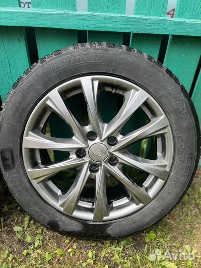 Литые диски r17 5x114 3 kia