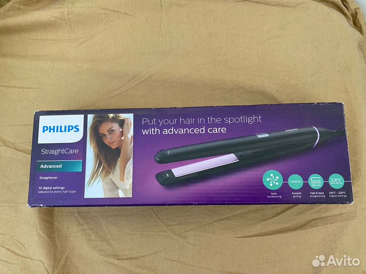 Выпрямитель для волос philips новый