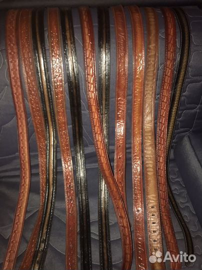 Ремень из натуральной кожи ручной работы из Кубы