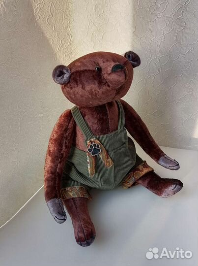 Плюшевый мишка ручной работы