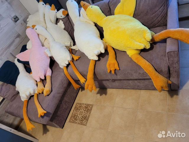 Гусь-гигант, гусь-обнимусь, 90, 130, 160см