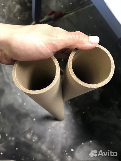 Шпуля картонная, бармага, трубка картонная, втулка