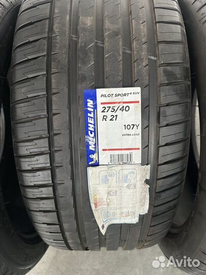 Michelin Pilot Sport 4 SUV 275/40 R21 и 315/35 R21