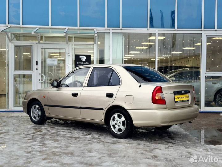 Hyundai Accent 1.5 МТ, 2006, 210 286 км