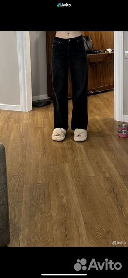 Джинсы женские широкие