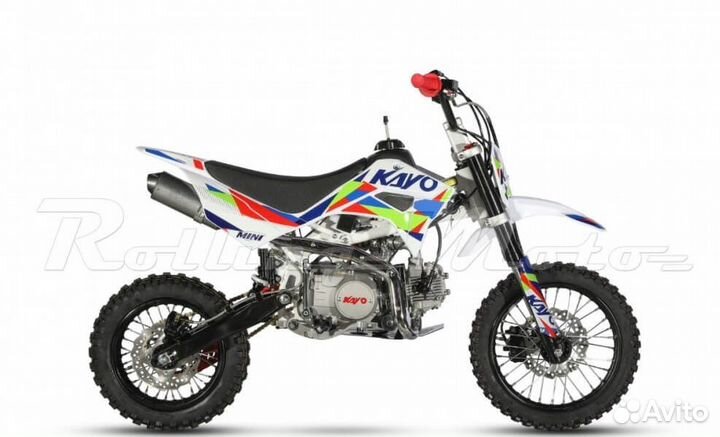 Кayo mini YX125EM14/12(эл.стартер2020г) с обрешетк