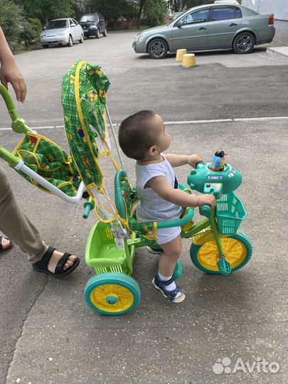 Детский трехколесный велосипед jaguar