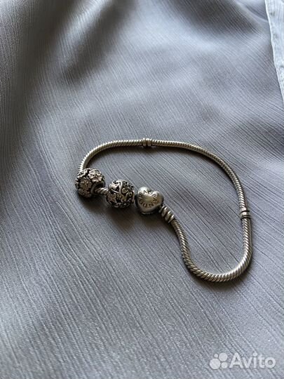 Серебряный браслет pandora оригинал