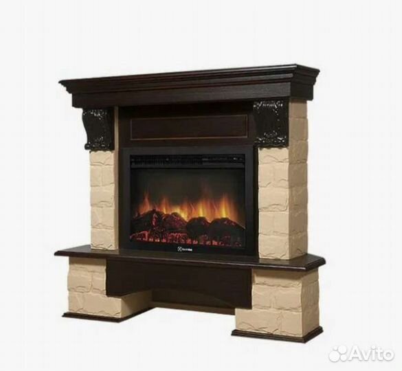 Угловой камин электрический