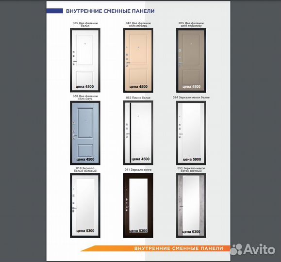 Двери входные и межкомнатные. Большой выбор