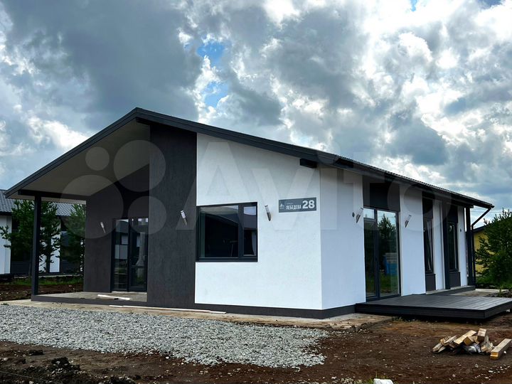 Дом 124 м² на участке 8 сот.