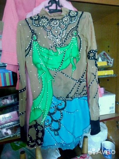 Купальник для гимнастики д/девочки на рост 146в от