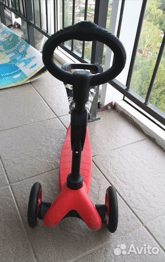 Самокат беговел 2 в 1