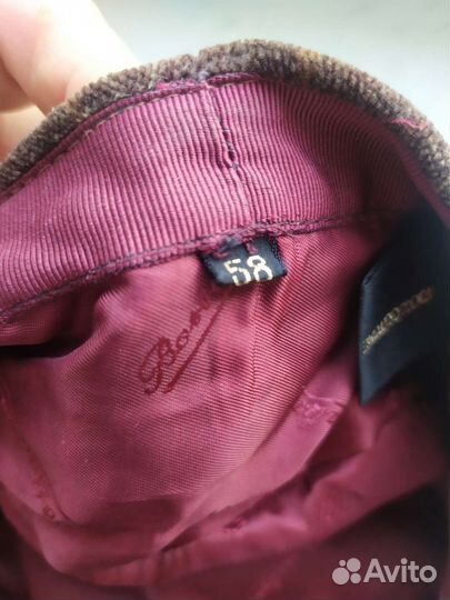 Кепка велюровая Borsalino