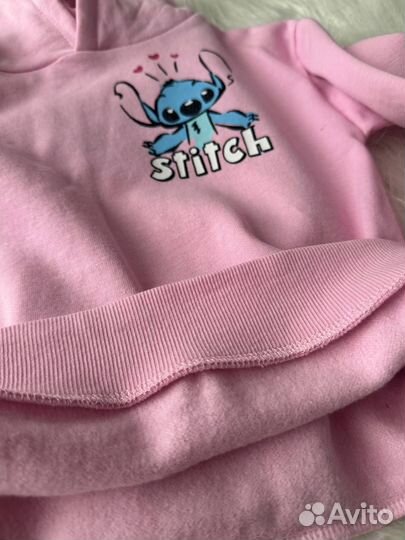 Худи для девочки Disney Stitch