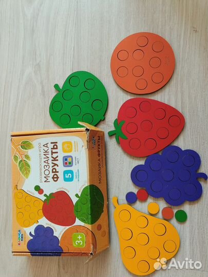 Развивающие деревянные игрушки монтессори