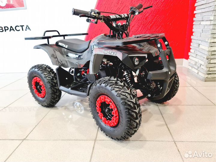 Детский квадроцикл Mini Grizlik X16 (PS) красный