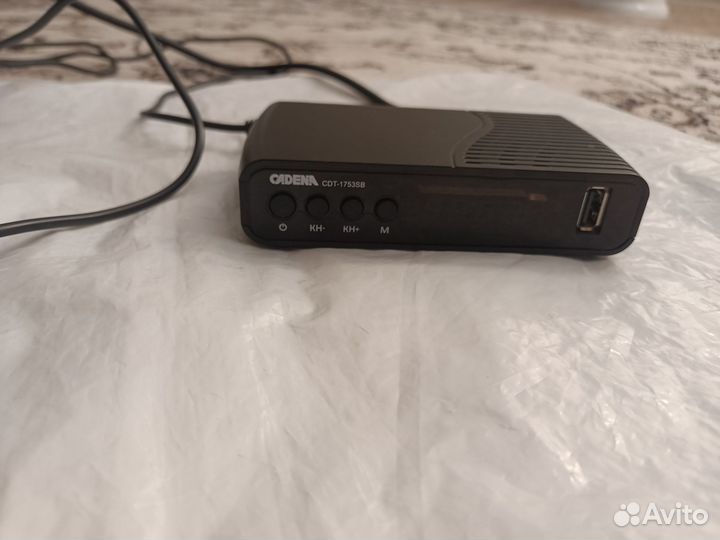 Тв приставка для цифрового телевидения с антенной