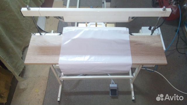 Запайщик для приварки двух ручек к термопакету