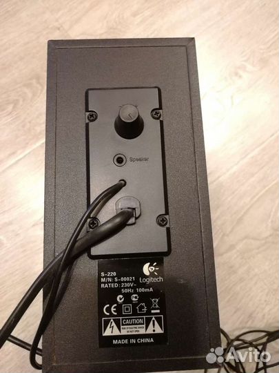 Колонки logitech s220