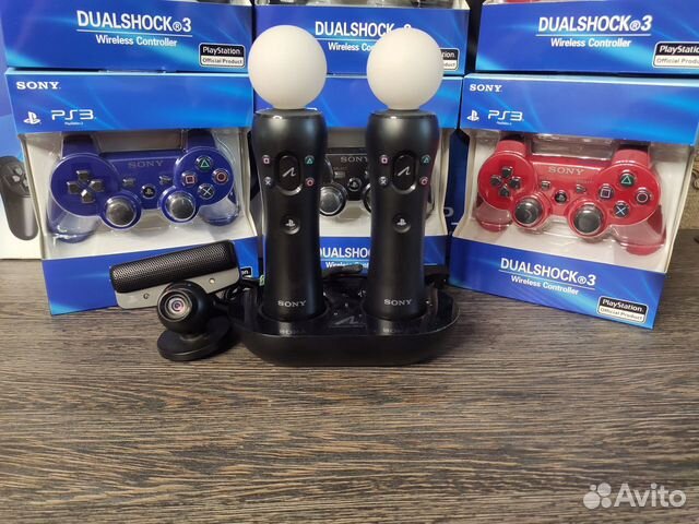 PS Move + PS Eye. Совместимы с PS3/PS4