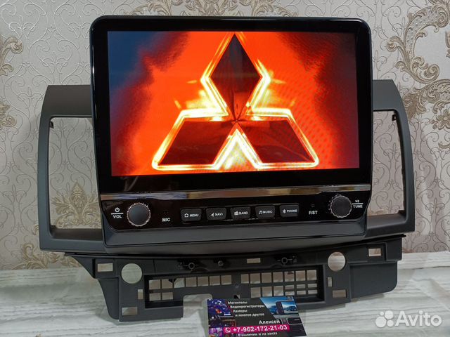 Магнитола Mitsubishi Lancer X андроид новая