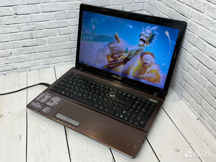 Мощный ноутбук Asus i7/8потоков/Nvidia/8gb