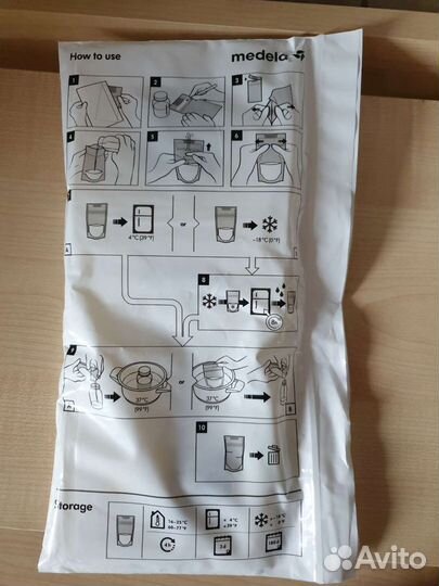 Пакеты для молока Medela