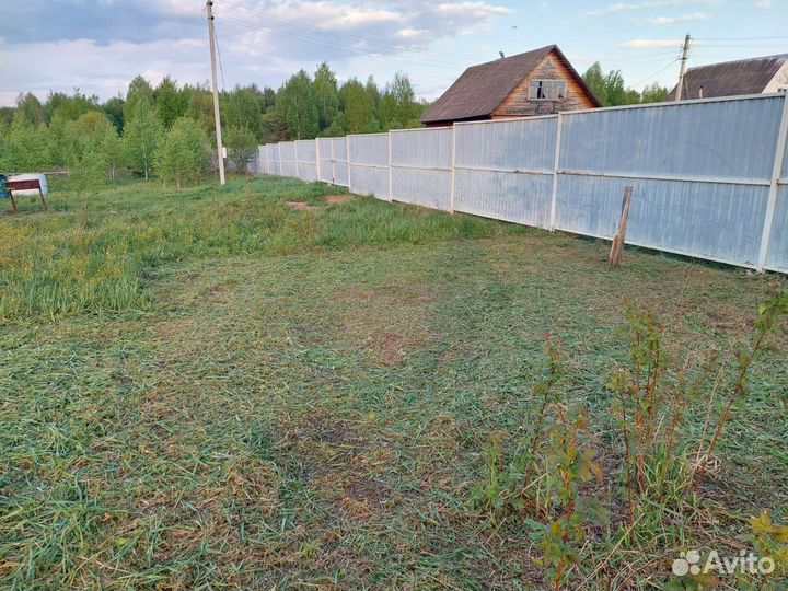 Покос травы и уборка