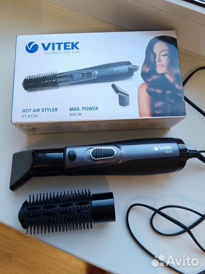 Фен щетка vitek