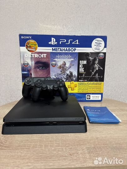 Sony PS4 slim 1tb 2208b с Играми