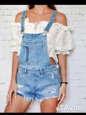 Джинсы женские и шорты р. 44-46